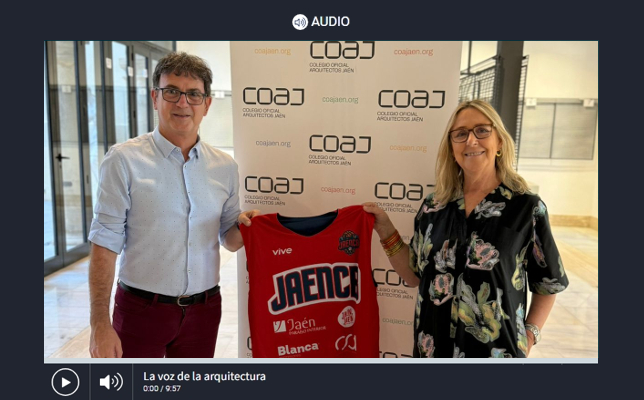 La Voz de la Arquitectura en COPE ‘Convenio de Colaboración con JAÉN CB’ (01/07/2025)