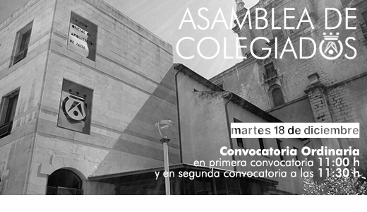 Asamblea General de Colegiados 2018