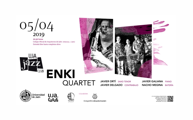 Club de Jazz UJA ‘Enki Quartet’.