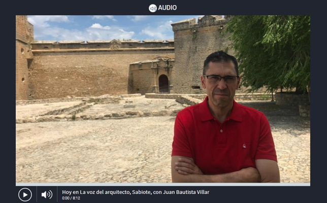 La Voz del Arquitecto ‘Patrimonio Histórico de la ciudad de Sabiote’ (26/05/2020)