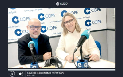 La Voz de la Arquitectura en COPE “Nueva línea de comunicación del COA Jaén” (02/04/2024)